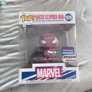 Funko Pop Sinister Six Spider-Man Red and Black